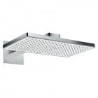 Hansgrohe Rainmaker Select deszczownica prostokątna 46,6x27 cm z ramieniem biały/chrom 24003400