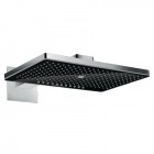 Hansgrohe Rainmaker Select deszczownica prostokątna 46,6x27 cm z ramieniem czarny/chrom 24007600