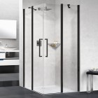 Novellini Young 2.0 A kabina prysznicowa 80 cm czarny mat Y2A77L1H+Y2A77L1H