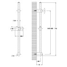 Giulini Giovanni zestaw natryskowy ACS409T5