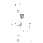 Gedy zestaw natryskowy GYSS10205