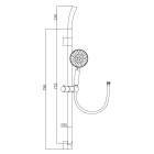 Gedy zestaw natryskowy GYSS10305