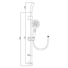 Gedy zestaw natryskowy GYSS10311