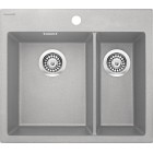 Deante Eridan Zlewozmywak 1,5-komorowy bez ociekacza