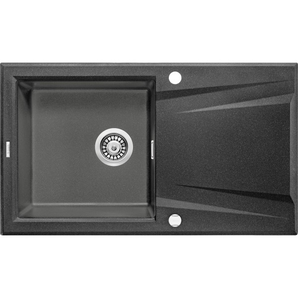 Deante Prime Bicolor Zlewozmywak granitowy 1-komorowy z ociekaczem