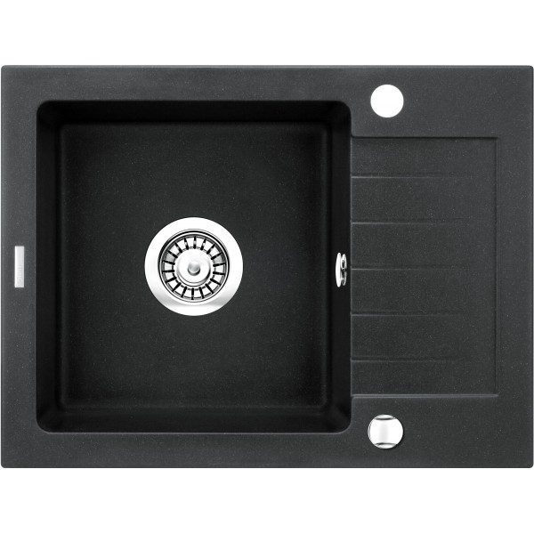 Deante Zorba Zlewozmywak 1-komorowy z krótkim ociekaczem