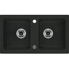 Deante Zorba Zlewozmywak 2-komorowy bez ociekacza