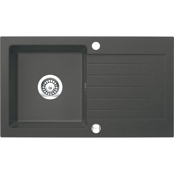 Deante Zorba Zlewozmywak 1-komorowy z ociekaczem