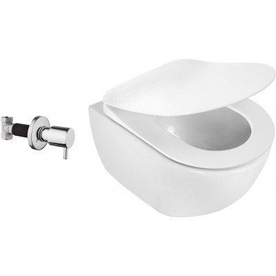 Deante Peonia Zero Miska WC z funkcją bidetu z zaworem podtynkowym