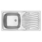 Deante Techno Zlewozmywak 1-komorowy z ociekaczem