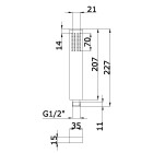 Demm Słuchawka prysznicowa 326