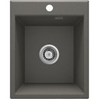 Deante Eridan Zlewozmywak granitowy 1-komorowy bez ociekacza - antracyt