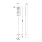 OUTLET Giulini Giovanni Słuchawka prysznicowa ACS55058