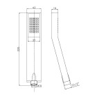 Giulini Giovanni Słuchawka prysznicowa ACS50230