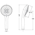 Giulini Giovanni Słuchawka prysznicowa ACS50670