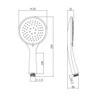 Gedy Słuchawka prysznicowa GYHS10302