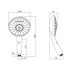 Gedy Słuchawka prysznicowa GYHS10401