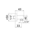 Demm Przyłącze kątowe 4121