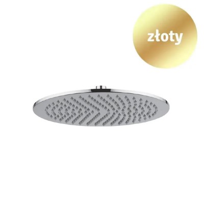 Giulini Giovanni Deszczownica okrągła 20 cm złota ACS60089ZŁ