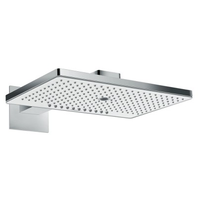 Hansgrohe Rainmaker Select deszczownica prostokątna 46,6x27 cm z ramieniem biały/chrom 24007400