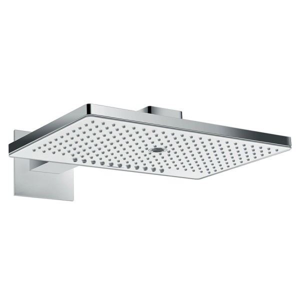 Hansgrohe Rainmaker Select deszczownica prostokątna 46,6x27 cm z ramieniem biały/chrom 24007400