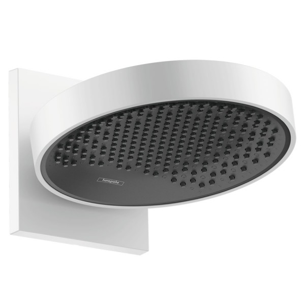 Hansgrohe Rainfinity deszczownica okrągła 25 cm z ramieniem ściennym biały mat 26226700