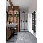 Deante Correo Umywalka nablatowa 60x40 cm szara CQR SU6S