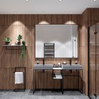 Deante Correo półka 36,7x26,7 cm do konsoli biała CBL A30B