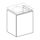 Geberit Acanto szafka podumywalkowa 45 cm biały połysk 500.608.01.2