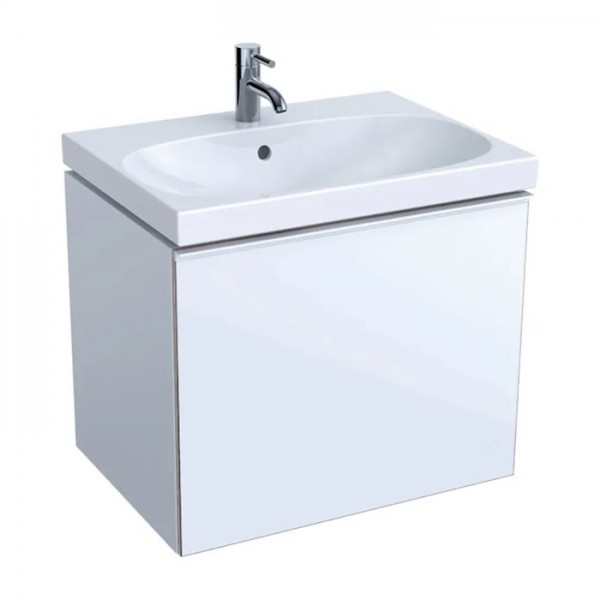 Geberit Acanto szafka podumywalkowa 64 cm biały połysk 500.610.01.2