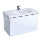 Geberit Acanto szafka podumywalkowa 89 cm biały połysk 500.612.01.2