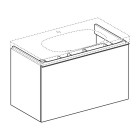 Geberit Acanto szafka podumywalkowa 89 cm biały połysk 500.612.01.2