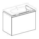 Geberit Acanto szafka podumywalkowa 74 cm biały połysk 500.615.01.2
