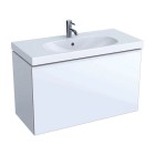 Geberit Acanto szafka podumywalkowa 89 cm biały połysk 500.616.01.2