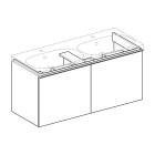 Geberit Acanto szafka podumywalkowa 119 cm biały połysk 500.613.01.2