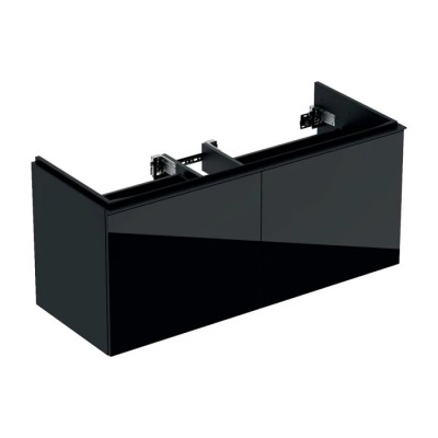 Geberit Acanto szafka podumywalkowa 119 cm czarny mat 502.355.16.1