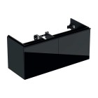 Geberit Acanto szafka podumywalkowa 119 cm czarny mat 502.355.16.1