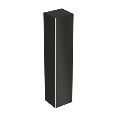 Geberit Acanto słupek wiszący 38 cm czarny mat 500.619.16.1