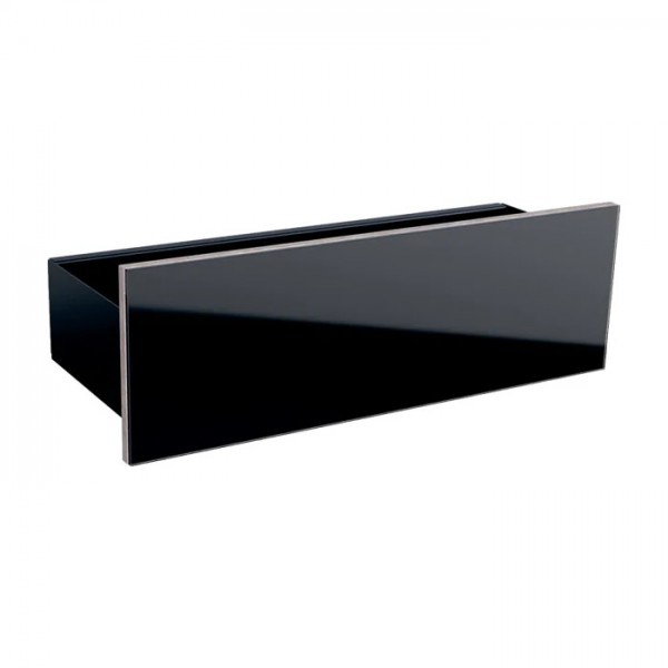 Geberit Acanto półka 45 cm czarny mat 500.617.16.1