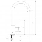 Deante Zorba zlewozmywak 1-komorowy bez ociekacza z baterią stojącą ZQZA2103