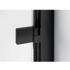 Sanswiss Annea drzwi prysznicowe 80 cm prawe czarny mat AN1CD08000607