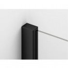 SanSwiss Annea kabina prysznicowa półokrągła 90 cm czarny mat ANR5509000607