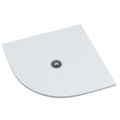 Schedpol DeLuxe brodzik półokrągły 90x90 cm 3041 Schedpol DeLuxe brodzik półokrągły 90x90 cm 3041