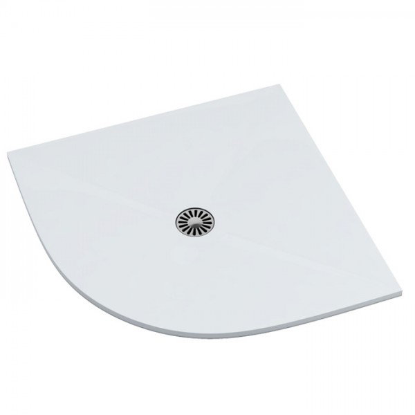 Schedpol DeLuxe brodzik półokrągły 90x90 cm 3041