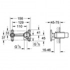 Grohe jednouchwytowy element do zabudowy podtynkowej
