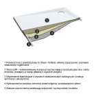Schedpol Corrina New brodzik prostokątny 70x90 cm 34363
