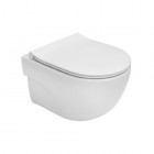 Roca Meridian Compacto miska WC wisząca Rimless z deską WC wolnoopadającą Slim A34H242000