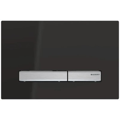 Geberit Sigma 50 przycisk spłukujący czarny/chrom 115788DW2 Geberit Sigma 50 przycisk spłukujący czarny/chrom 115788DW2
