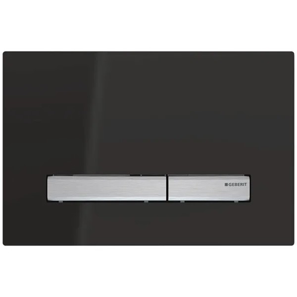 Geberit Sigma 50 przycisk spłukujący czarny/chrom 115788DW2