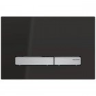 Geberit Sigma 50 przycisk spłukujący czarny/chrom 115788DW2